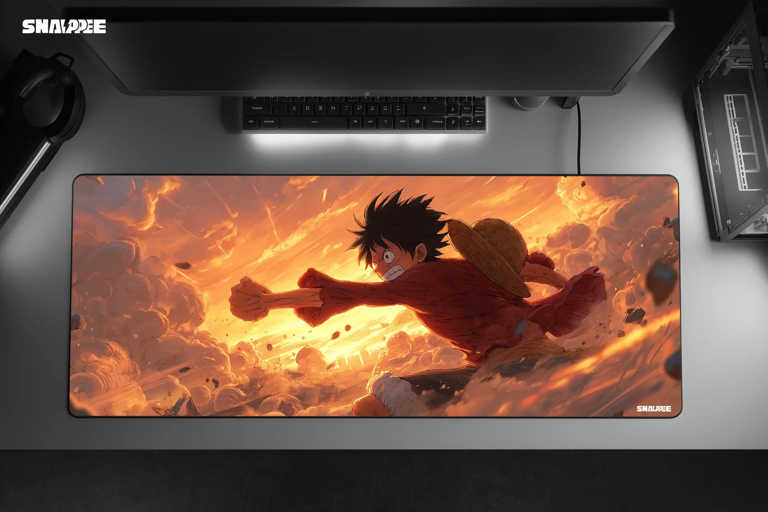 Luffy’s Resolve – Premium Gaming Mousepad