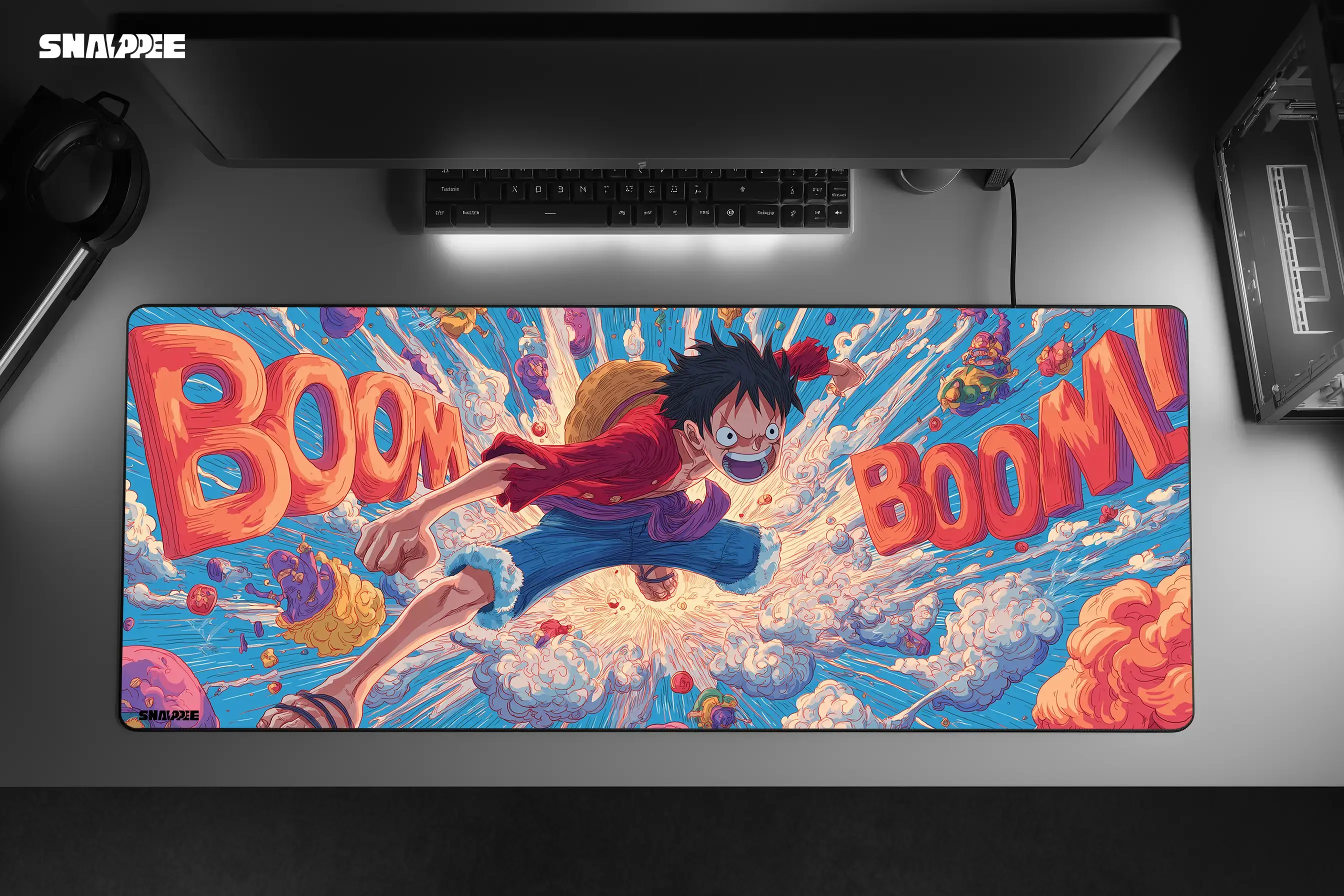 Luffy Boomstrike – Premium Gaming Mousepad