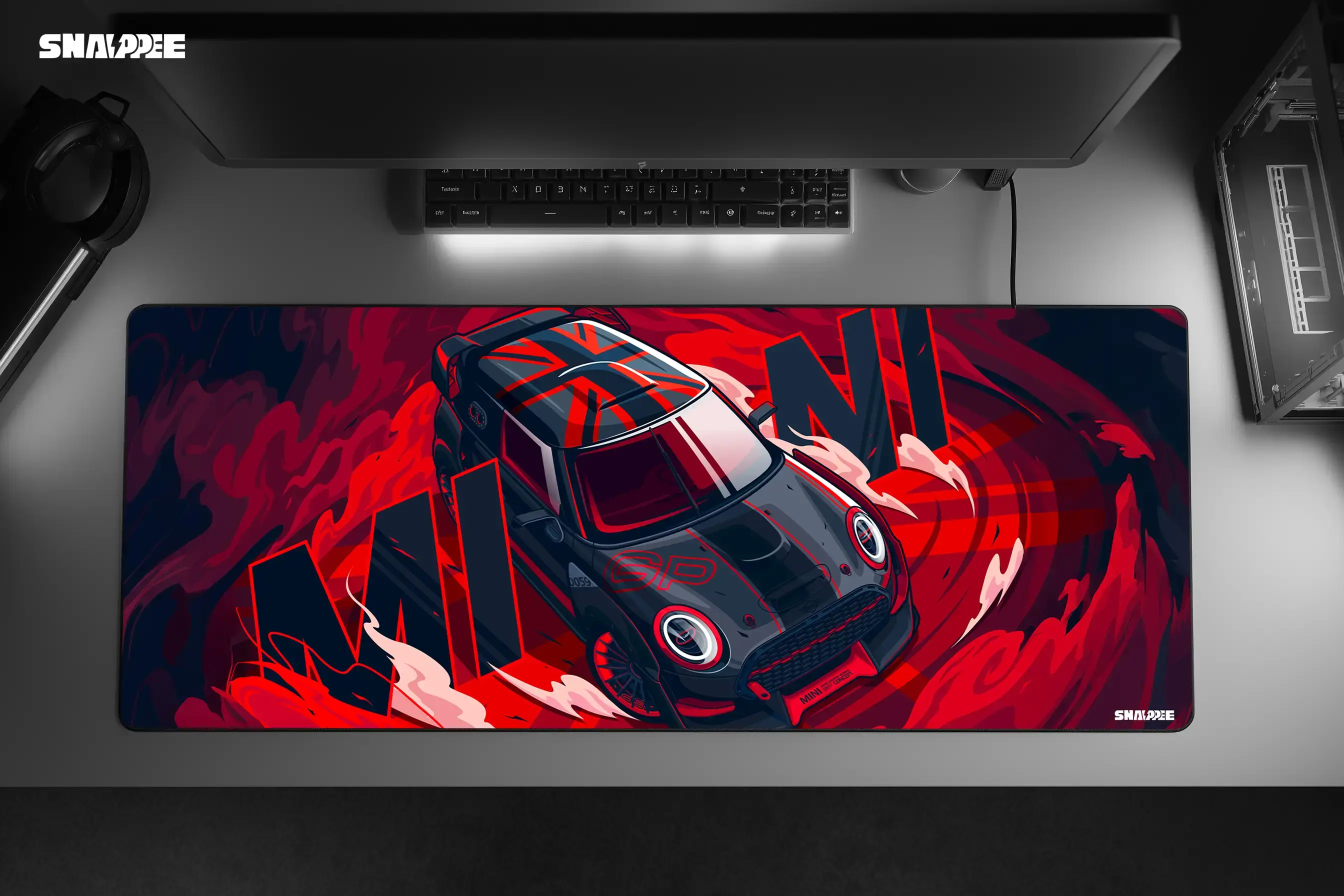 MINI Cooper Drift Mousepad – Union Jack Edition