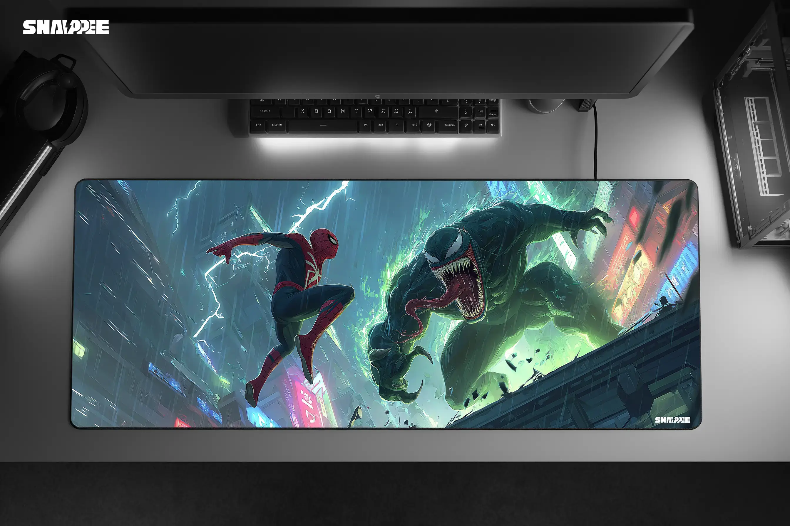 Spider-Man vs Venom – Premium Gaming Mousepad