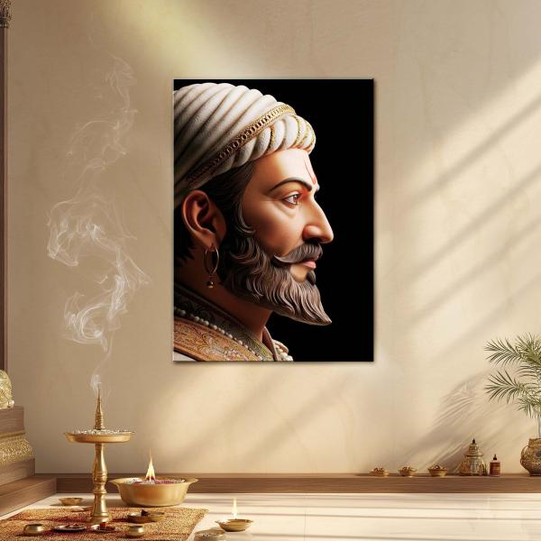 Chhatrapati Warrior King: Legacy of Honor Metal Poster