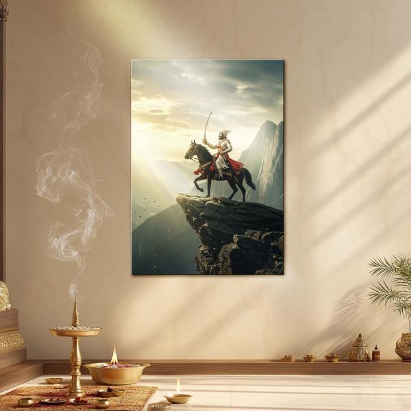 Dawn of Swarajya Metal Poster