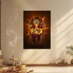 Ganapati: Lord of Infinite Power & Auspicious Beginnings | Divine Metal Poster