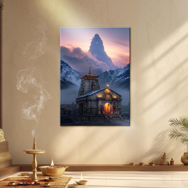 Kedarnath: Mahadev’s Sacred Peak Edition Metal Poster