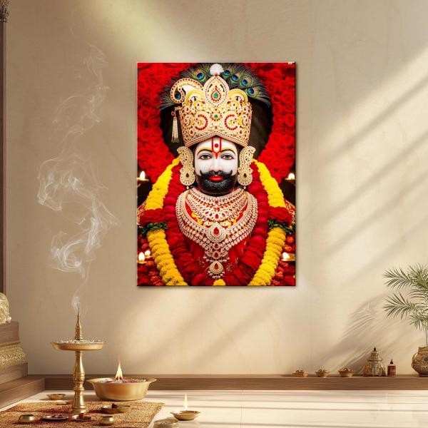 Khatu Shyam Ji: Royal Shringar Darshan Edition Metal Poster