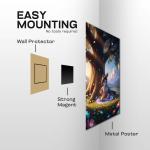 Bal Krishna Leela: The Divine Child of Eternal Bliss Metal Poster