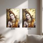 Shiva: The Eternal Calm of Mahadev Metal Poster