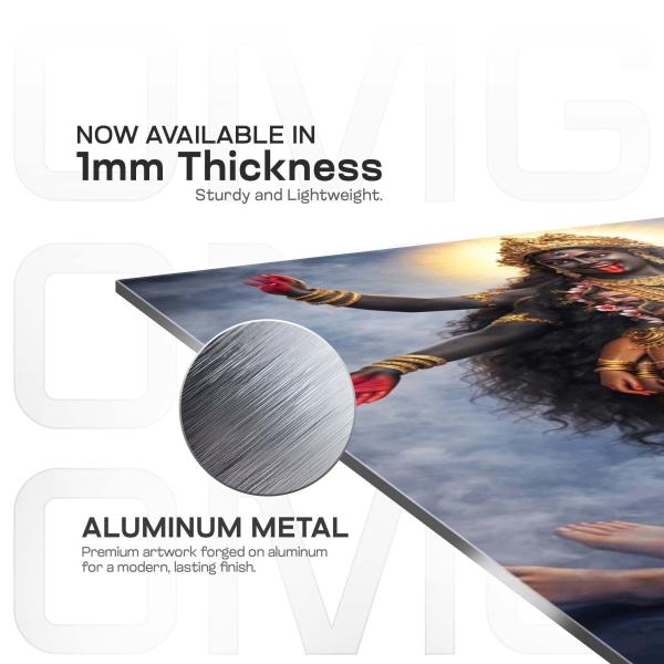 Maa Kali: The Supreme Force of Time, Destruction & Liberation | Fierce Divine Metal Poster