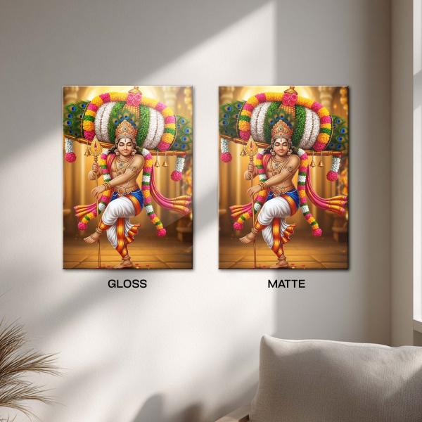 Murugan: Sacred Vel Divine Majesty Edition Metal Poster