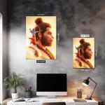 Ram Bhakt Hanuman: Strength Guided by Devotion Metal Poster