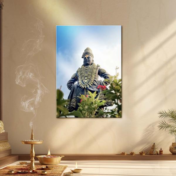 Vitthu Mauli : Divine Grace & Serenity Metal Poster